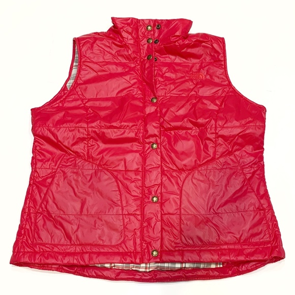 *HP* NWT North Face Barberry Pink Primaloft Vest, Sz XL - Picture 5 of 14
